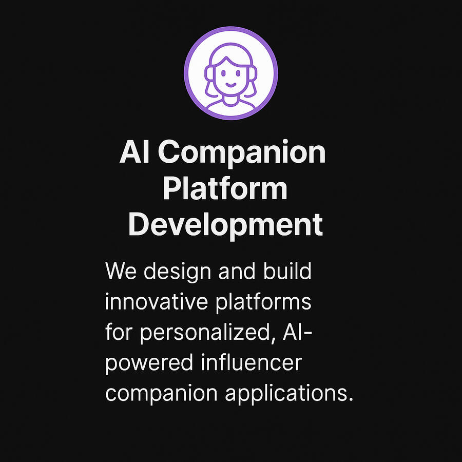 AI Companion Platform Development